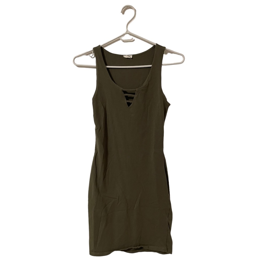Garage Green Bodycon Mini Dress